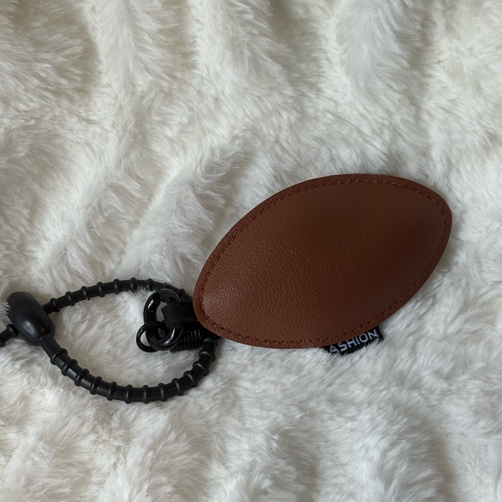 Brown Football Keychain - Picture 2 of 3